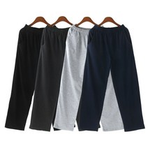 남자 츄리닝 운동복 밴딩 일자 트레이닝팬츠 6849