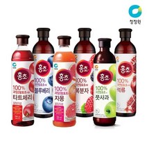 청정원 홍초 1.5L + 900ML (석류/블루베리/복분자/풋사과/타트체리/자몽)원산지: 상세설명참조, 풋사과1.5 .체리900