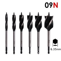 09N 전문가용 목공 오거드릴비트 오거비트 목공기리 목기리 나무 홀쏘 목공홀타공 목공홀쏘비트, 32mm, 32mm