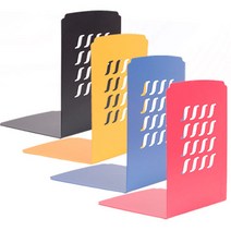 북앤드 대/1세트2개입/북엔드/책꽂이/북스탠드/북마크/거치대/책받침대/독서대/책진열장/책장/조립식책꽂이, 흰색