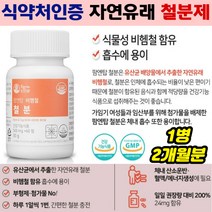임신기간 출산 수유기 철분 보충 산모 아기 성장 발육 에너지 활력 산소 운반 생성 체내흡수용이 가임기 임산부 임신준비 예비맘 자연유래 식물성 비헴철 영양제 식약처인증 추천