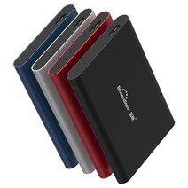 외장 하드 blueendless ultra slim 휴대용 드라이브 320gb hdd, 회색, 80GB
