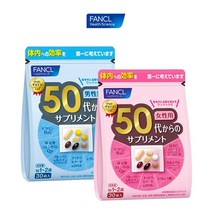 판클 연령대별 종합 영양제 남성 여성용 50대용 30일분, 남성용