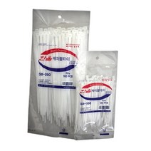 한올 케이블타이 300 케이블타이규격 화이트 100P, 상세페이지 참조