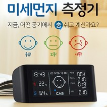 미세먼지측정기 휴대용 가정용 실내공기질측정, 1개