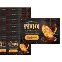 롯데 립파이 초코 벌크 132g 쵸코 탕비실 어린이집 사무실간식 주전부리, 30개