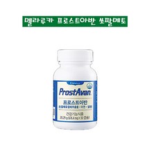 멜라루카 프로스트아반 쏘팔메토, 30정, 30캡슐