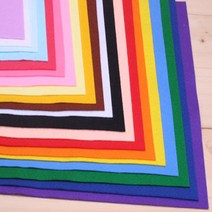 [펠트친구] 펠트지(무수지) 30X45cm/ 유수지 무수지 무늬펠트 보풀방지 부직포 원단, 흰색