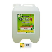 하나로싹 업소용 종합 방향제 대용량 탈취제 10L 레몬향 종합탈취방향제, 1개