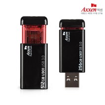 액센 U301 초고속 클릭형 USB3.0메모리 16GB~512GB [레이저각인 무료], 16GB