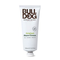 Bulldog Mens Skincare and Grooming 오리지널 면도 크림 93.6g(3.3온스)