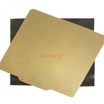 3d프린터부품 노즐 ENERGETIC-3D 프린터 양면 PEI 스프링 강판 220/235/310mm 마그네틱베이스 질감 있음126777, 235x235mm
