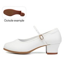 발레 남아 스윙 라인댄스 살사 탱고 재활 여성용 볼룸 댄스 신발 라틴 우아한 모던 4 cm 힐 스웨이드 및, 03 36(23cm), 04 White Rubber