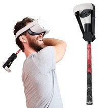 VR 골프 클럽 핸들 액세서리 레드 메탈 DeadEyeVR DriVR