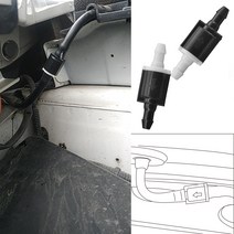 와이퍼 자동차 와셔 비 반환 체크 밸브 푸조 107 206 207 301 307 308 3008 2008 408 508 4008 Fiat Punto 500 500L 컬트 Br