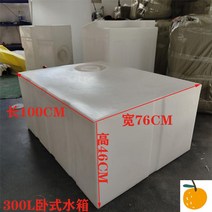카라반 물통 수통 물탱크 캠핑 식수 오수통 캠핑카 청수통 대용량 차박, 가로형-300L