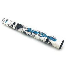 골프 스포츠 슈퍼 스트로크 그립 해골 핸들 골프 클럽 2.0/3.0/5.0, 블루, 2.0