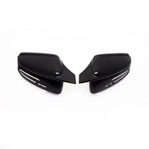 MLook 카본 파이버 리어 뷰 미러 커버 캡 메르세데스 벤츠 A 클래스 W246 C E S W221 CLA CLS CLK, 01 Glossy Black