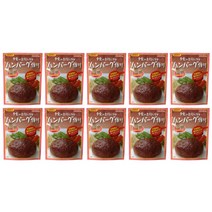 Nihon Shokken 일본직배송 니혼쇼켄 햄버거만들기 함박스테이크 브런치용 함박패티 홈푸드 90g 10개 1세트