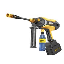 자동차 바이크 무선 고압 세차기 세차총 세차펌프 세척기 손세차 휴대용 공장 거품 스프레이, BAT III _22500mAh