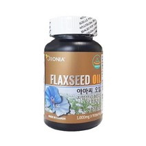 [바이오헬스][오로니아] 아마씨 오일, 1개