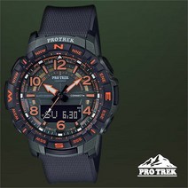 [CASIO] 카시오 프로트렉 PRT-B50FE-3DR 남성 우레탄밴드 등산 아웃도어 시계 (6544608)