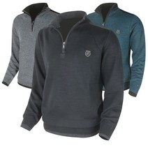 겨울 남자 보온 니트 기모 등산티셔츠 남성 아우터 집업티 등산복 TWRO-18