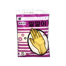 동광상사 깔깔이 미용장갑 소형 S, 베이지, 40개