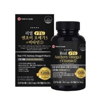 리얼 RTG 엔초비 오메가3 비타민D 180캡슐 알티지 EPA DHA 오메가쓰리