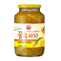 오뚜기 꿀유자차 1kg, 1개
