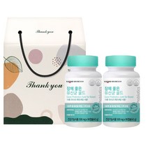 일동생활건강 장에 좋은 유산균 골드 2병 6개월분 선물세트, 2병 선물세트, 90캡슐