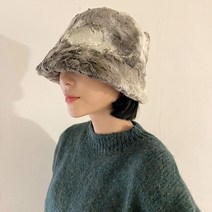 빈티지 무스탕 퍼 벙거지 버킷햇 (3color)