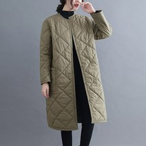 여성 경량 롱패딩 점퍼 유니클로 스타일 깔깔이 누빔 퀼팅 아우터