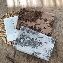 원단싸 대폭 워싱면슬러브] 명화 2color_WS, 브라운