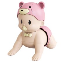 14세이상 0-12 개월 아기 크롤링 장난감 귀여운 소년 소녀 음악 산책 어린이 퍼즐 유아 베베 교육 등반, 04 girl