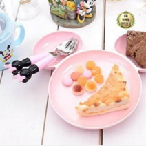 디즈니 릴팡 미키 모노 아이콘 스푼포크세트, 핑크, 3세트