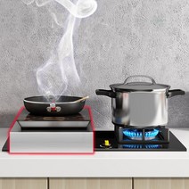 가스렌지 덮개 인덕션받침대 가스레인지 가림막 커버 쿡탑 기름방지 다이다온솔144933, 가스렌지덮개 중형