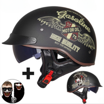 오픈페이스 하이바 경량 소두 클래식바이크 헬멧, 바이크