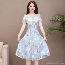 NEWTIME 2020 여름 여성 원피스 쉬폰 윈피스 A5 662