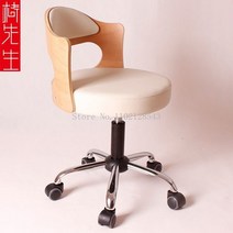 사무실가구 단단한 나무 컴퓨터 의자 등받이 학생 리프트 회전 사무실 가정용 가구 아름다운 게임, 05 PU