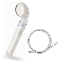 샤워애 300 화이트 샤워기+꼬이잔 샤워기 튜브호스 2M(실버), 샤워애300 화이트+꼬이잔 샤워기 튜브호스 2M(실버)