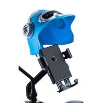 자전거 오토바이 스마트폰거치대 햇빛가리개 빗물 눈부심방지 핸들바 거치대, 핸들바용, 1개