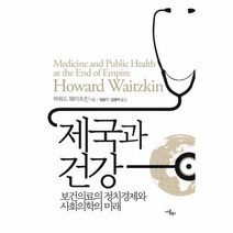 제국과 건강 보건의료의 정치경제와 사회의학의 미래, 상품명