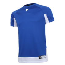 [데상트] [DESCENTE] S9121ZTS12 BLU0 베이스볼 BP 배색 반팔 티셔츠