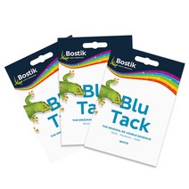 재사용 점토점착제 블루택 화이트 50G 3개 Blu-tack, 1개
