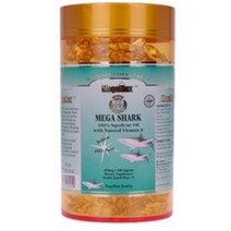 MEGAMAX 메가맥스 메가 샤크 스쿠알렌 상어간유 1376mg 300정