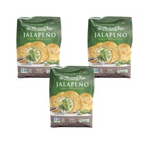 더베터칩 할라피뇨 홀 그레인 칩 글루텐 프리 비건, 181g, 3개