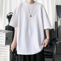 통풍좋은 남자 흰티 흰색무지티 목안늘어나는티 2XL