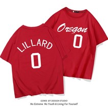 데미안 릴라드 포틀랜드 블레이저스 NBA 티셔츠 반팔 면 스웻 빅사이즈 슈팅 져지 저지 유니폼 농구 웜업