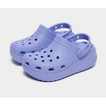 [픽스키즈] 크록스 키즈 CROCS 큐티 클로그 바이올렛 플랫폼 뉴코아괴정점